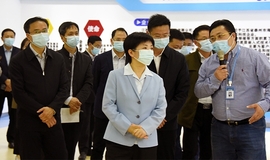 泰州市万市长一行领导莅临云涌调研科技创新活动 泰州市万市长一行领导莅临云涌调研科技创新活动